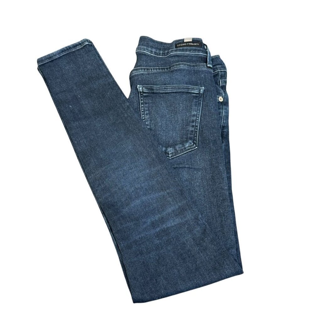 Citizens Of Humanity Rocket Women's Ankle Mid Rise Skinny Dark Denim Size 28